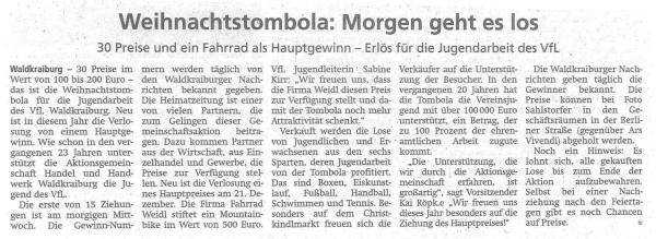 Weihnachtstombola 03.12.2019 Weihnachtstombola 03.12.2019